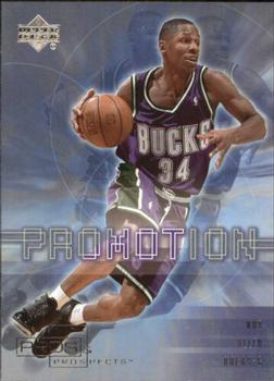 2001-02 Upper Deck Pros & Prospects - ProMotion #PM-5 Ray Allen Front