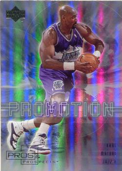 2001-02 Upper Deck Pros & Prospects - ProMotion #PM-12 Karl Malone Front