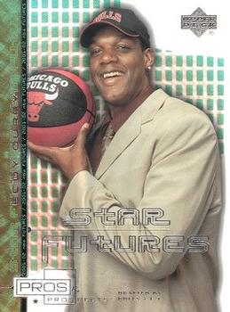 2001-02 Upper Deck Pros & Prospects - Star Futures #SF-1 Eddy Curry Front