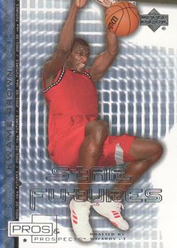 2001-02 Upper Deck Pros & Prospects - Star Futures #SF-6 Kwame Brown Front