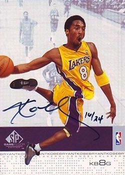 2001-02 Upper Deck Ultimate Collection - Autographed Buybacks #25 Kobe Bryant Front
