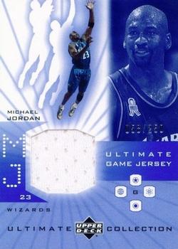 2001-02 Upper Deck Ultimate Collection - Ultimate Game Jerseys #MJ Michael Jordan Front