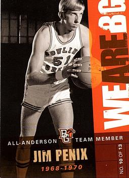 2010-11 Bowling Green Falcons All Anderson Team #10 Jim Penik Front