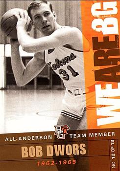 2010-11 Bowling Green Falcons All Anderson Team #12 Bob Dwors Front