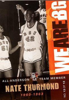 2010-11 Bowling Green Falcons All Anderson Team #13 Nate Thurmond Front
