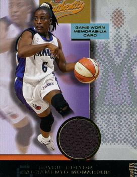 2002 Fleer Authentix WNBA - Memorabilia Authentix Ripped #NNO Ruthie Bolton Front