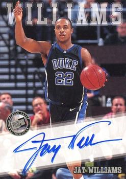 2002 Press Pass - Autographs Silver #37 Jay Williams Front