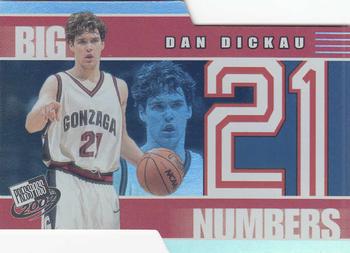 2002 Press Pass - Big Numbers #BN6 Dan Dickau Front