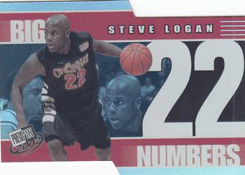 2002 Press Pass - Big Numbers #BN16 Steve Logan Front