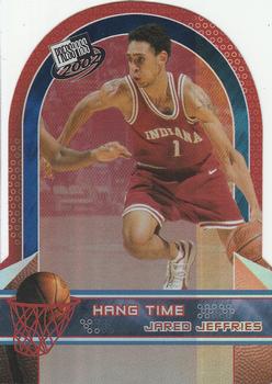 2002 Press Pass - Hang Time Die Cut #HT9 Jared Jeffries Front