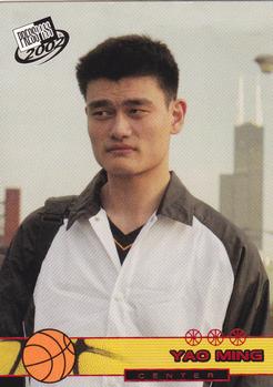 2002 Press Pass - Torquers #T18 Yao Ming Front