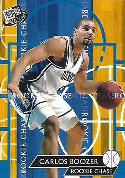 2002 Press Pass - Rookie Chase #RC1 Carlos Boozer Front