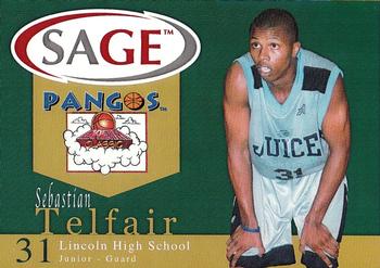 2002 SAGE - Pangos #2 Sebastian Telfair Front