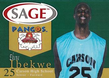 2002 SAGE - Pangos #7 Ekene Ibekwe Front