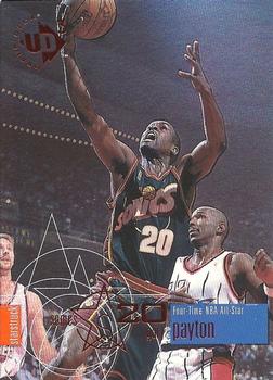 1997-98 Upper Deck UD3 #22 Gary Payton Front