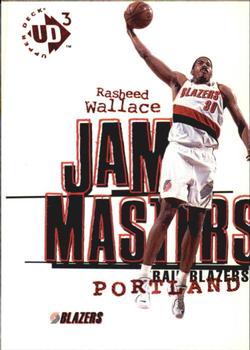 1997-98 Upper Deck UD3 #6 Rasheed Wallace Front