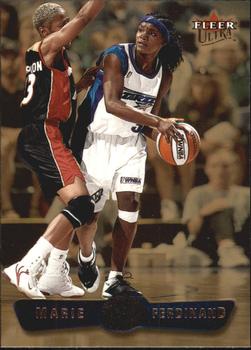 2002 Ultra WNBA - Gold Medallion #15 Marie Ferdinand Front
