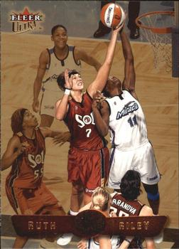 2002 Ultra WNBA - Gold Medallion #37 Ruth Riley Front