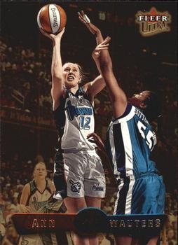 2002 Ultra WNBA - Gold Medallion #54 Ann Wauters Front