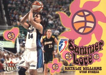 2002 Ultra WNBA - Summer of Love #3 SL Natalie Williams Front