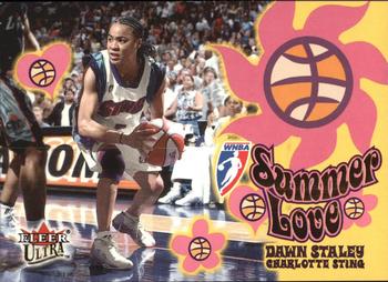 2002 Ultra WNBA - Summer of Love #6 SL Dawn Staley Front