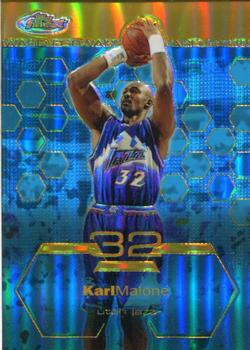 2002-03 Finest - Refractors Gold #41 Karl Malone Front