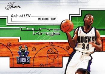 2002-03 Flair - Court Kings #4 CK Ray Allen Front