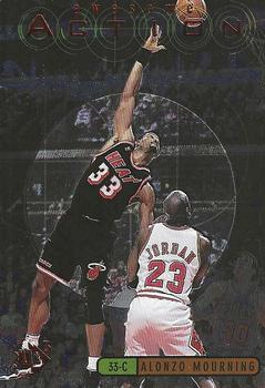 1997-98 Upper Deck UD3 - Awesome Action #A8 Alonzo Mourning Front