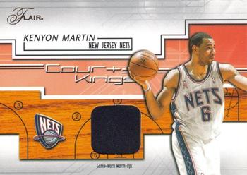 2002-03 Flair - Court Kings Game Used #CK-KM Kenyon Martin Front