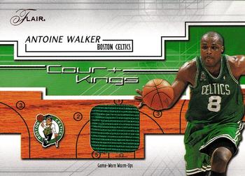 2002-03 Flair - Court Kings Game Used #CK-AW Antoine Walker Front