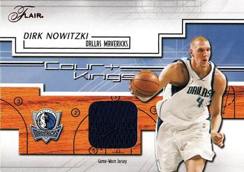 2002-03 Flair - Court Kings Game Used #CK-DN Dirk Nowitzki Front