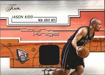 2002-03 Flair - Court Kings Game Used #CK-JK Jason Kidd Front