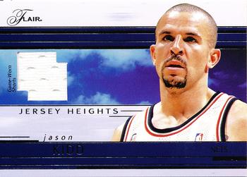 2002-03 Flair - Jersey Heights #JH-JK Jason Kidd Front