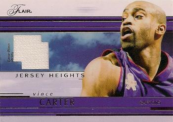 2002-03 Flair - Jersey Heights #JH-VC Vince Carter Front