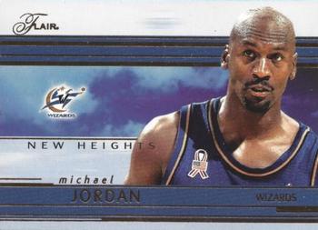 2002-03 Flair - New Heights #11 NH Michael Jordan Front