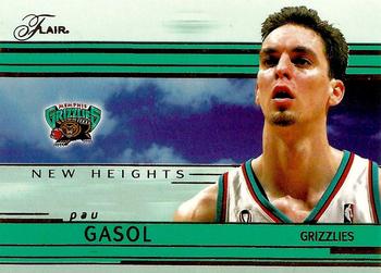 2002-03 Flair - New Heights #14 NH Pau Gasol Front
