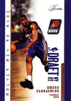 2002-03 Flair - Wave of the Future #1 WF Amare Stoudemire Front