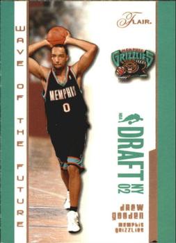 2002-03 Flair - Wave of the Future #5 WF Drew Gooden Front