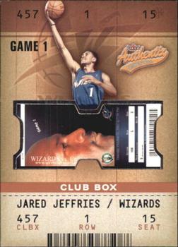 2002-03 Fleer Authentix - Club Box #111 Jared Jeffries Front