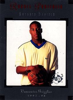 1997-98 Upper Deck UD3 - Rookie Portfolio #R4 Antonio Daniels Front