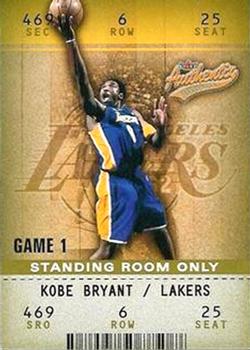 2002-03 Fleer Authentix - Standing Room Only #17 Kobe Bryant Front