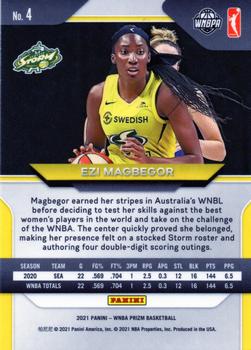2021 Panini Prizm WNBA #4 Ezi Magbegor Back