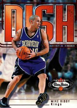 2002-03 Fleer Box Score - Dish and Swish #9 D&S Mike Bibby Front