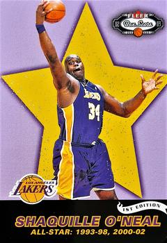 2002-03 Fleer Box Score - First Edition #186 Shaquille O'Neal Front