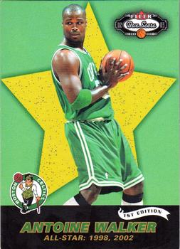 2002-03 Fleer Box Score - First Edition #205 Antoine Walker Front