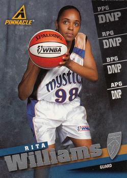 1998 Pinnacle WNBA #22 Rita Williams Front