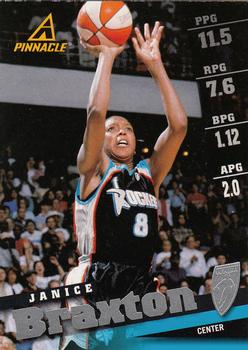 1998 Pinnacle WNBA #28 Janice Braxton Front
