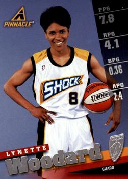 1998 Pinnacle WNBA #31 Lynette Woodard Front
