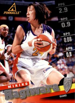 1998 Pinnacle WNBA #55 Mikiko Hagiwara Front