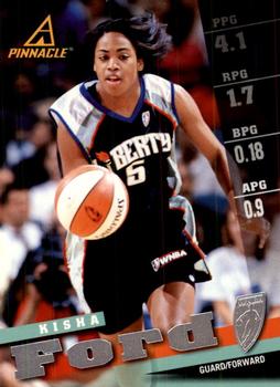 1998 Pinnacle WNBA #63 Kisha Ford Front